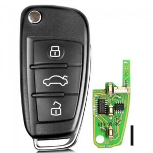 Cheie telecomandă Universala Xhorse XKA600EN ,  3 butoane Model Audi