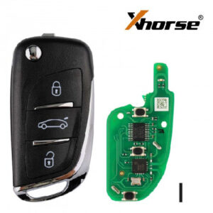 Cheie telecomandă Universala cu cip Xhorse XNDS00EN ,  3 butoane Model Peugeot 1.1