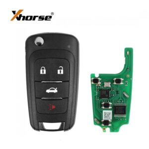 Cheie telecomandă Universala cu cip Xhorse XNBU01EN ,  4 butoane Model Opel 2.1