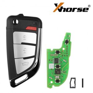 Cheie telecomandă universala Xhorse XKKF20EN ,  4 butoane Tip Briceag
